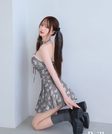 【XS～Lサイズあり】fleur de brille setup dress (brille3788)