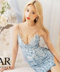 [フラワーシースルーレースバストビジュータイトミニドレス]AngelR(エンジェルアール)|AR22331