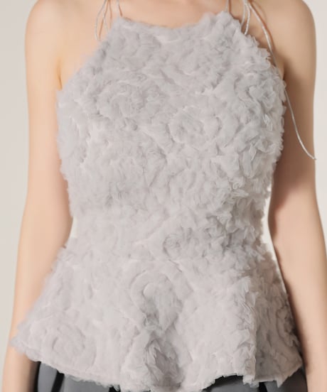 【XSサイズあり】fleurs tulle setup dress(LF4638)