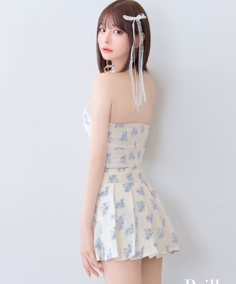 ROBE de FLEURS.Brille れみれみ setup dress 白 ROBE de FLEURS.Brille れみれみ setup dress 白 - メルカリ