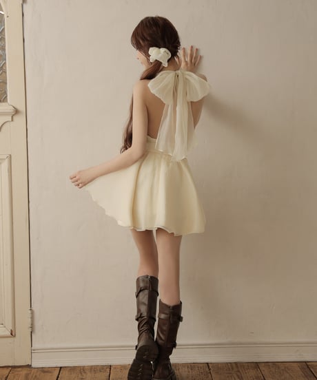 【XSサイズあり】Lune de brille mini dres (brille3791)