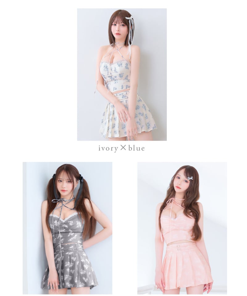 XS～Lサイズあり】fleur de brille setup dress (brille3