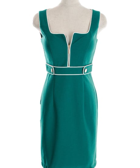 【XS～Lサイズあり】Zipper × Simple Lady Dress(DE2765)