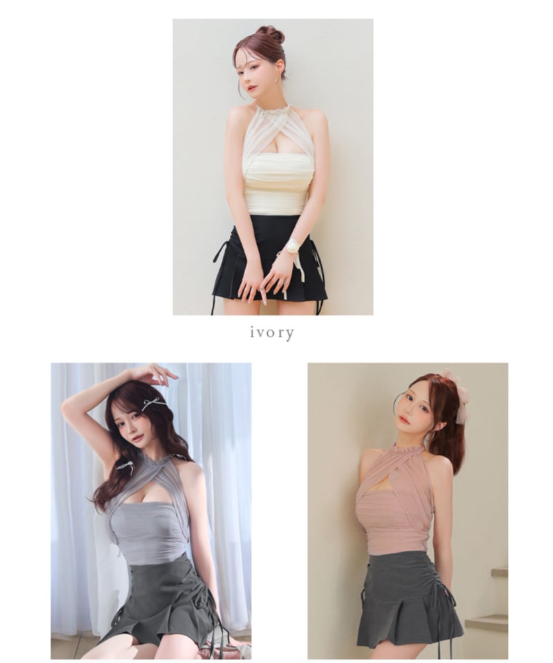 ブリエローブドフルールSoleil de brille setup dress XS～Lサイズあり】Soleil de brille setup dress (brille