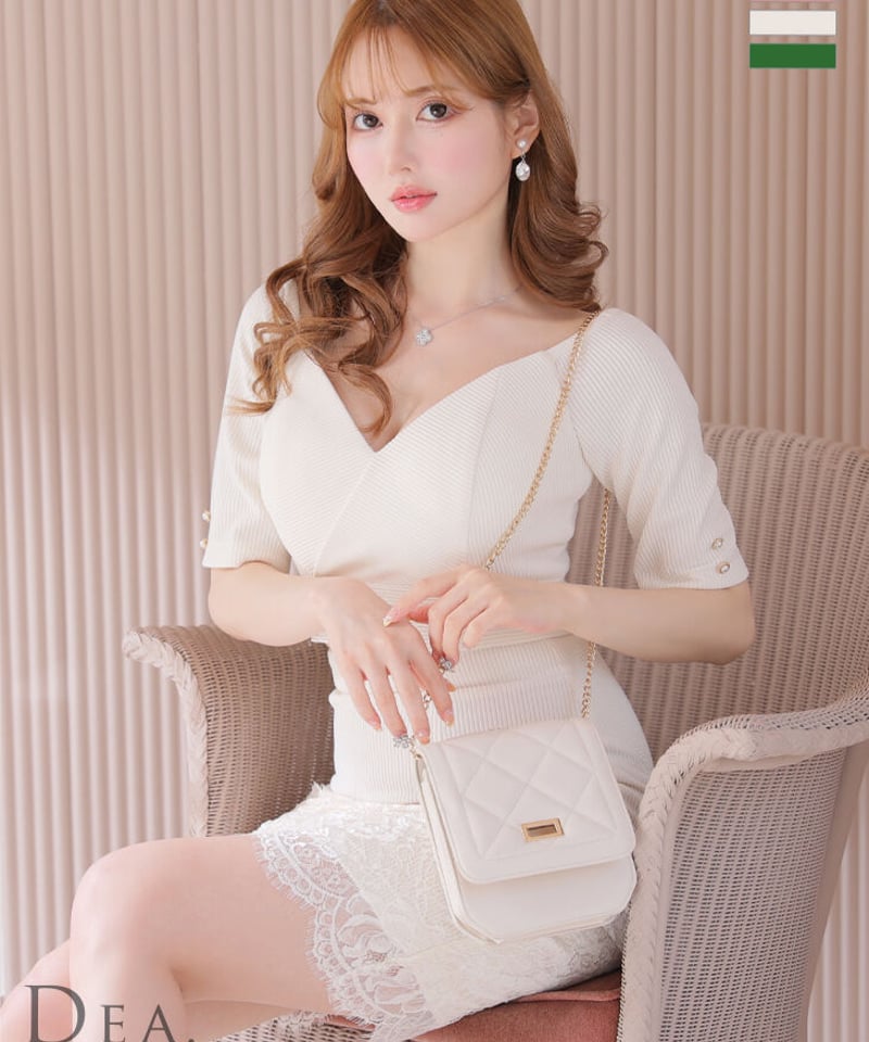 ANAYI バルファスレースニットリブセットアップ ANAYI バルファスレースニットリブセットアップ ANAYI バルファス