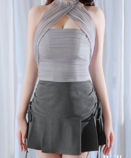 【XS～Lサイズあり】Soleil de brille setup dress (brille3386)