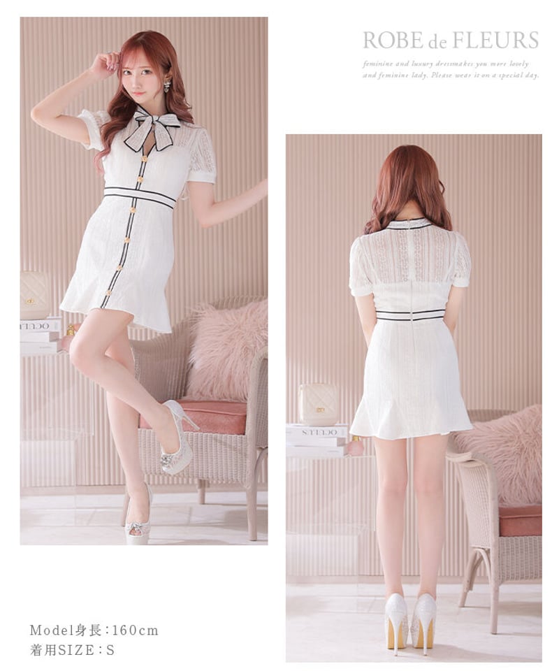 トップス Bebe ribbon tops andmary ANDMARY】べべリボントップス