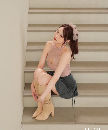 【XS～Lサイズあり】Soleil de brille setup dress (brille3386)
