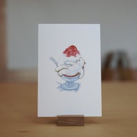 かき氷はしろくま