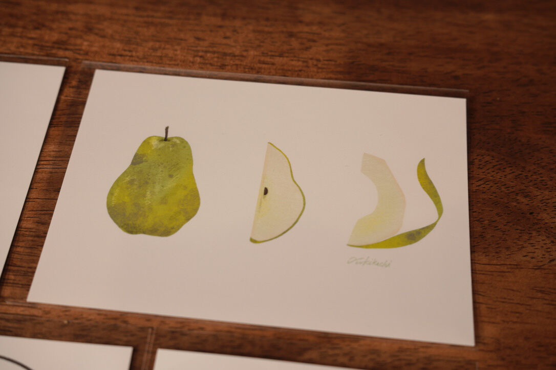 希少　♡Mookaite Jasper　ムアカイト♡　風景画　枝葉　2個セット 古屋暁 ジクレー版画「ハギノワタリカイタク」額縁付き 絵画 風景画