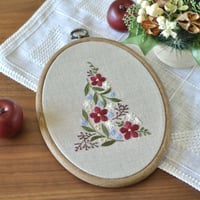 クリスマスツリーの刺繍Kit