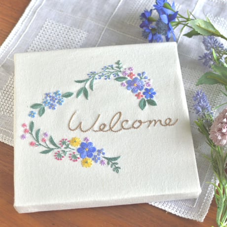 Welcome刺繍Kit