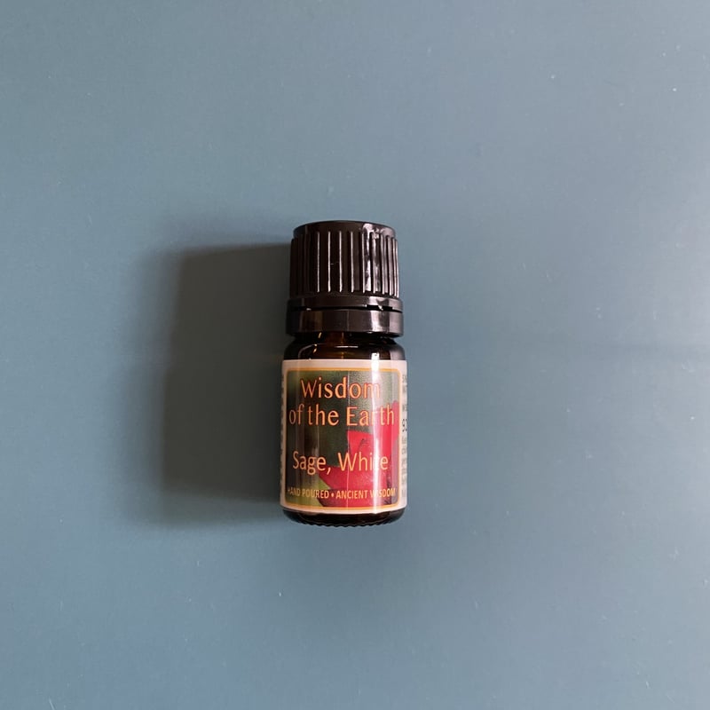 セージ ホワイト 「浄化、エッセンスの形でのスマッジ」5ml