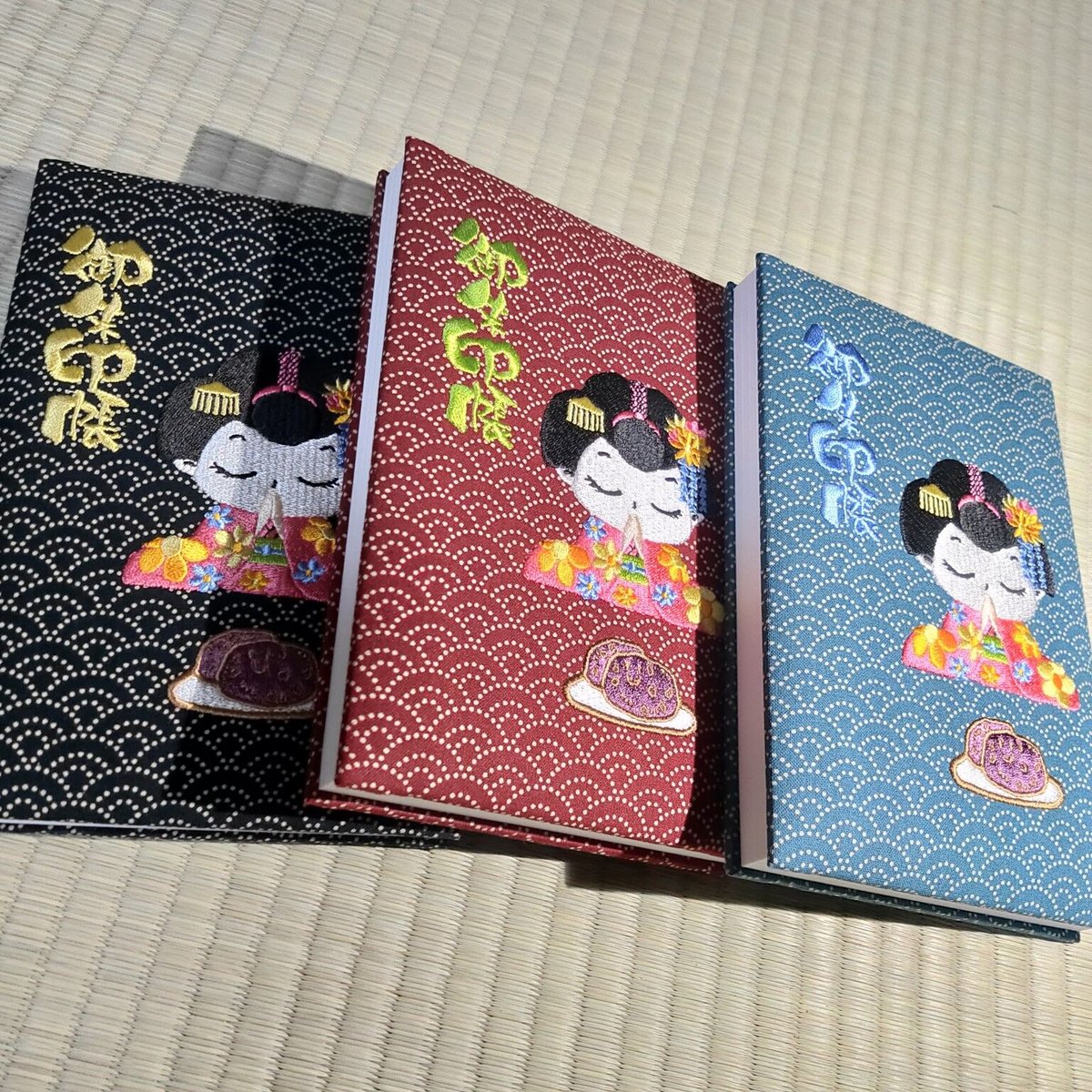 みなこさんさま専用　御朱印帳　大判 御朱印帳】江戸和柄(紺) | 【御朱印帳専門店】うさぎ堂