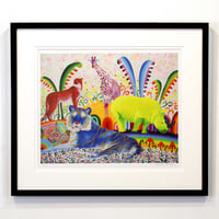 「Happy World」限定15部ジグレー版画