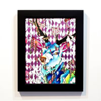 See-through ： Blue Deer（シースルー ： 青鹿）
