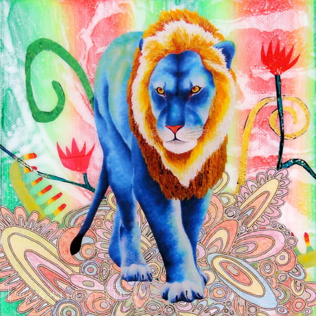 Vivid World・Lion(Blue)