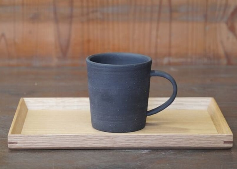 黒備前 マグカップ | 鷲羽窯 オンラインストア