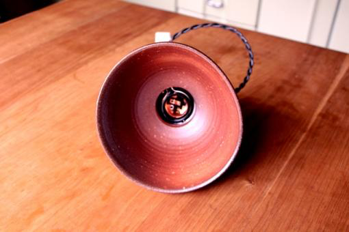 面白い 明かりカバー8ケ 備前焼