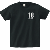 Tシャツ - Relieve - スモークブラック（グリーンはSのみ）