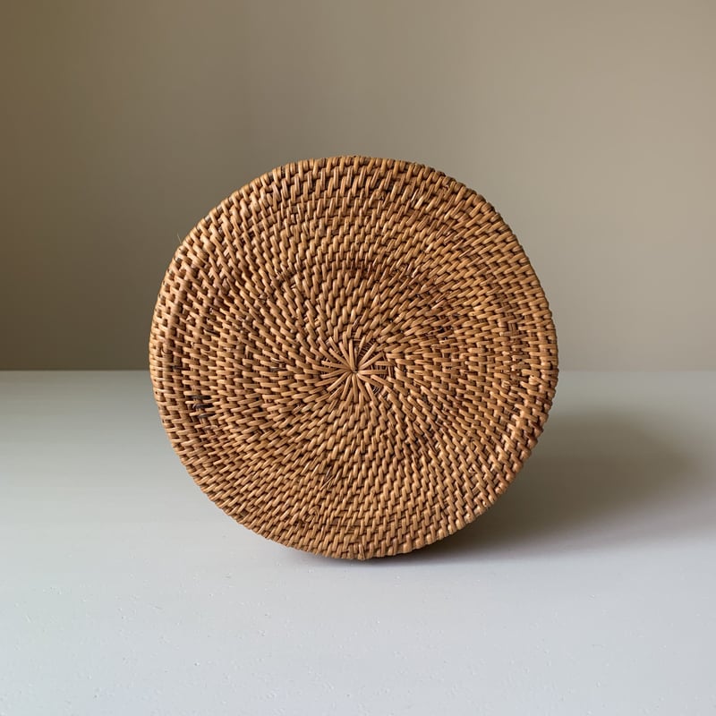 浅茶かご 円筒かご i-301 | AndYu Online Shop