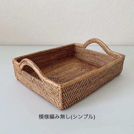 手付き角トレー小　 i-254