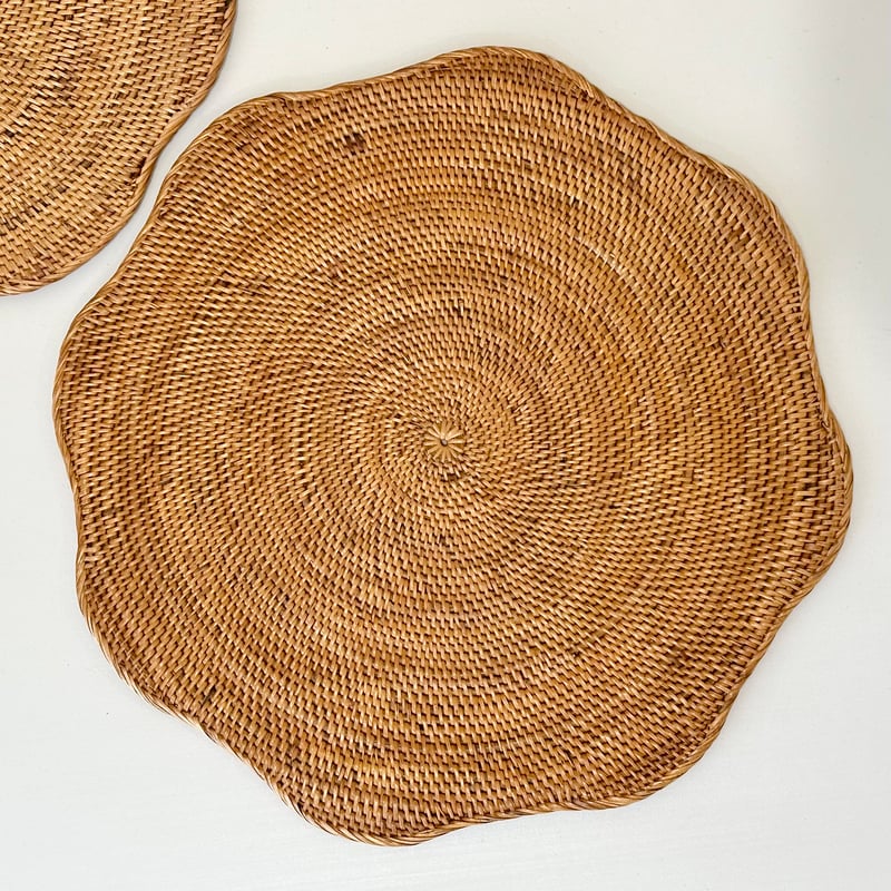 お花の形のまんまるマットφ38cm i-480 | AndYu Online Shop