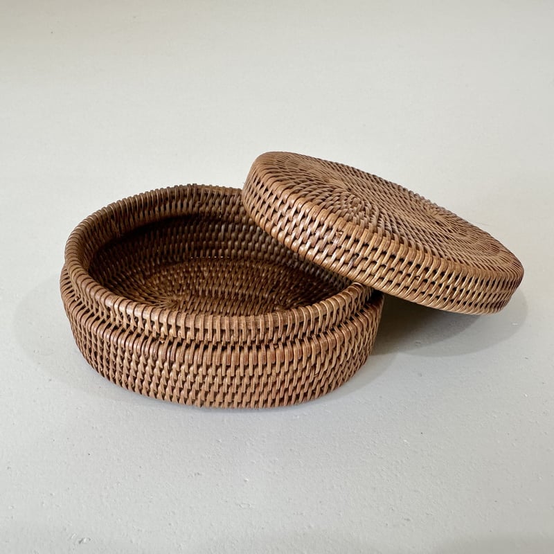 フタ付き楕円小物入れ i-652 | AndYu Online Shop