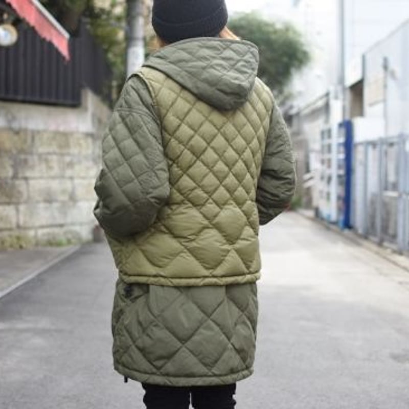 レミレリーフ (remi relief) レイヤードダウンパーカ / ダウン