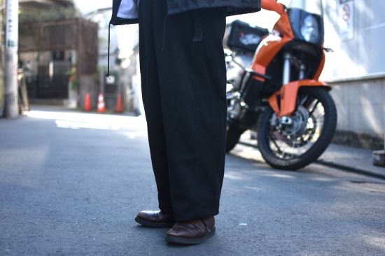 French army M52 chino trousers black / チノパン 黒染め