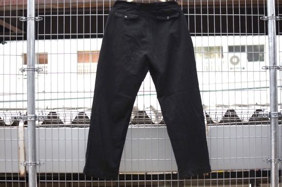French army M52 chino trousers black / チノパン 黒染め