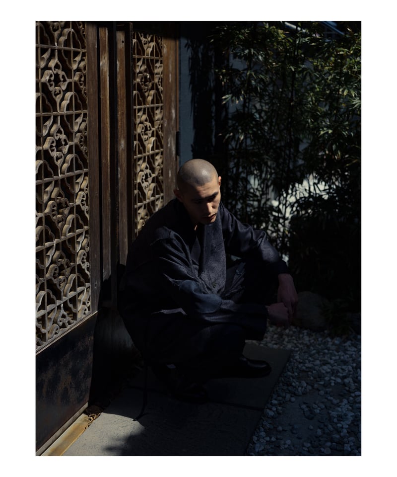 R.NEP SCHADEN 3TUCK PANTS [BLACK] | Urig