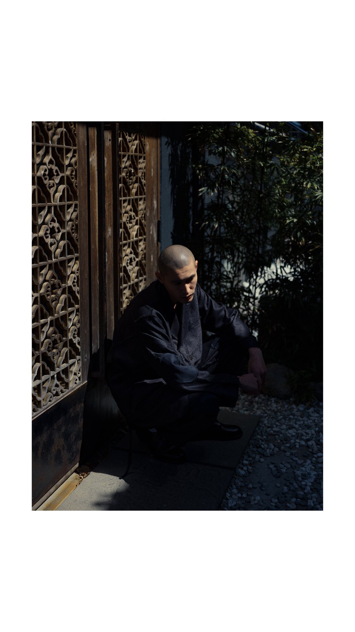 R.NEP SCHADEN 3TUCK PANTS [BLACK] | Urig