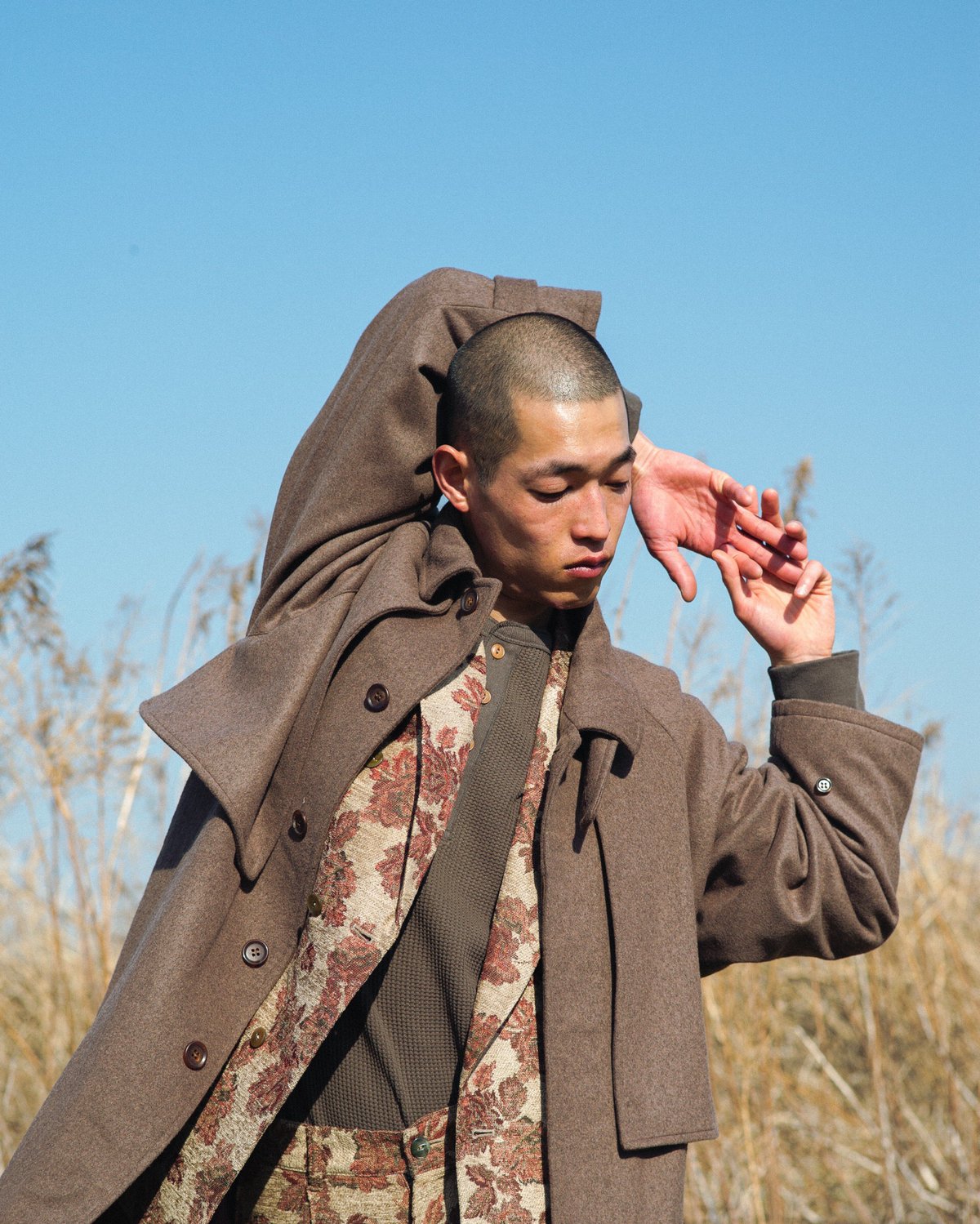 Gobelin Blouson/ゴブランブルゾン イエローM Gobelin Blouson/ゴブランブルゾン イエローM HOOK-] Patchwork