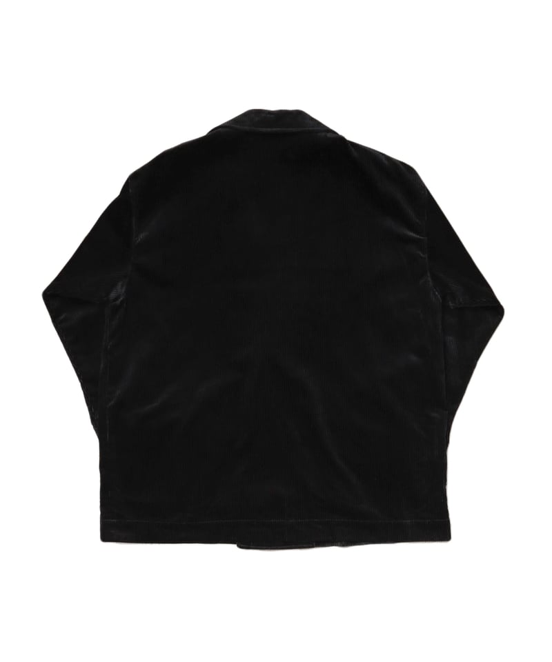 CORDUROY W-JACKET [BLACK] | Urig