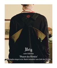 トップス <Urig> STITCH ANTIQUE VEST , Black Urig> STITCH ANTIQUE VEST , Black