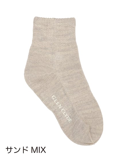 PALETTE Short／綿麻のびるソックス　9色