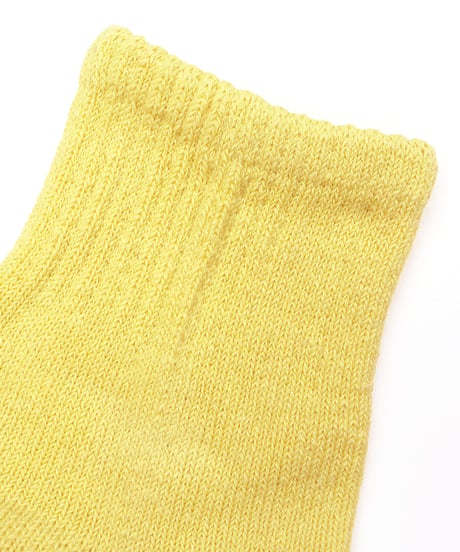 PALETTE Short／綿麻のびるソックス　9色