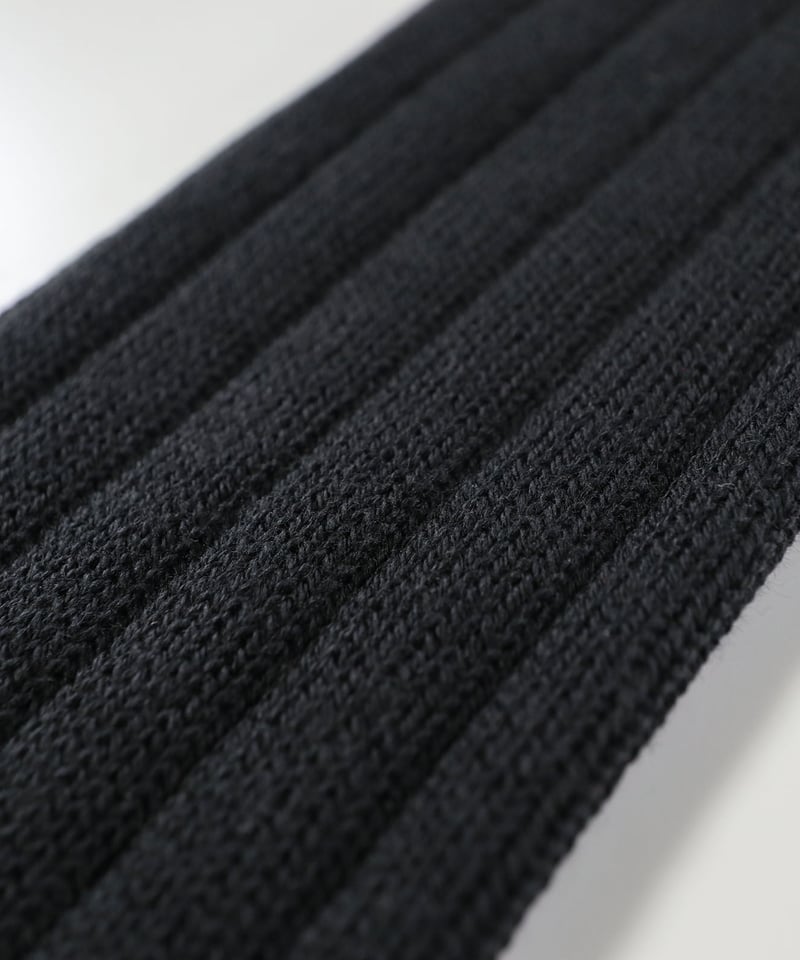 C&K 法被 黒 TS-1／カジュアル中厚ソックス ブラック | GLEN CLYDE SOCKCLUB