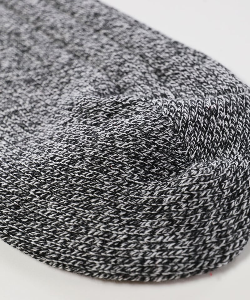 TS-1／カジュアル中厚ソックス ブラック杢 | GLEN CLYDE SOCKCLUB TOKYO