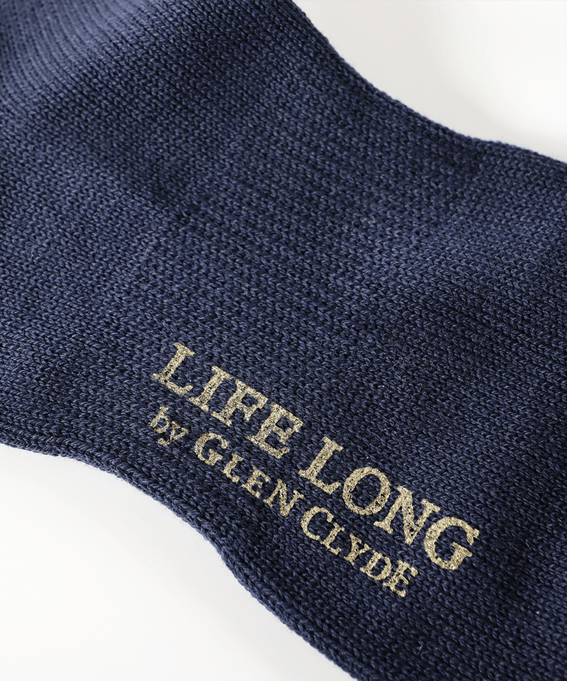 TS-2／中厚12cm丈ソックス ネイビー | GLEN CLYDE SOCKCLUB TOKYO