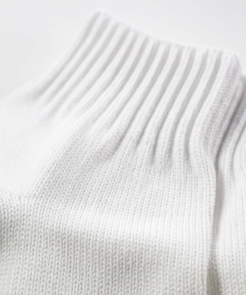 TS-2／中厚12cm丈ソックス ホワイト | GLEN CLYDE SOCKCLUB TOKYO