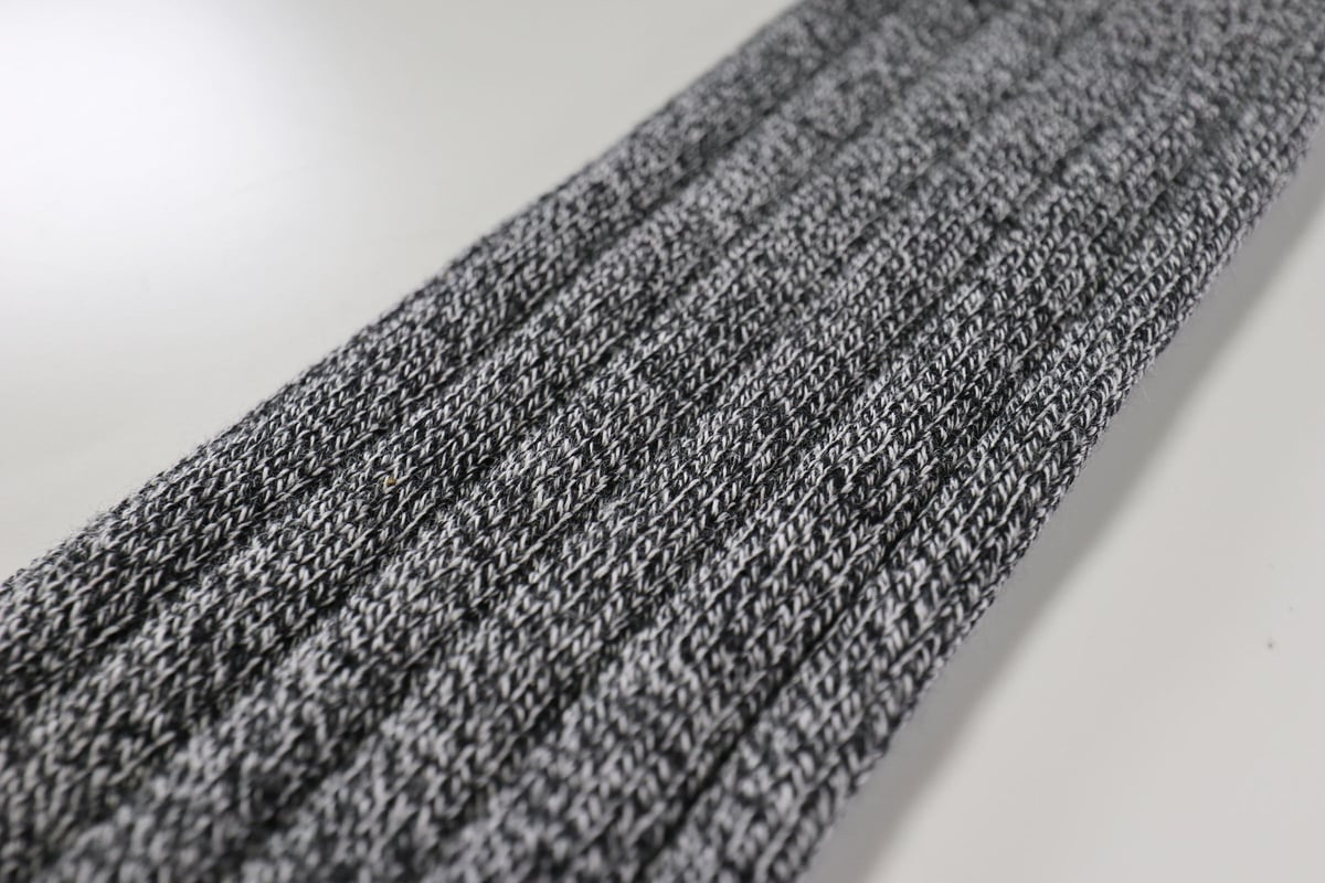 TS-1／カジュアル中厚ソックス ブラック杢 | GLEN CLYDE SOCKCLUB TOKYO