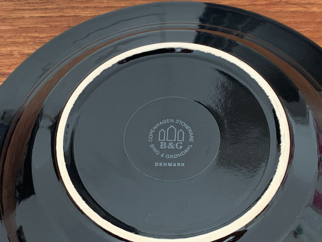 クイストゴー コーディアルパレット（黒）スーププレート | Loppehopper