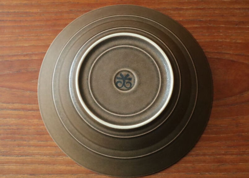 クイストゴー アズール ブラウン スーププレート | Loppehopper