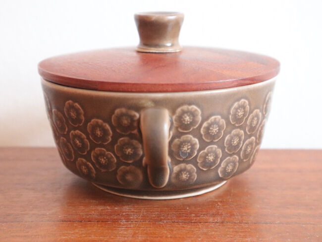 クイストゴー アズールブラウン スープカップ〈フタ付き〉 | Loppehopper