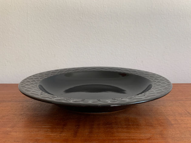 クイストゴー コーディアルパレット（黒）スーププレート | Loppehopper