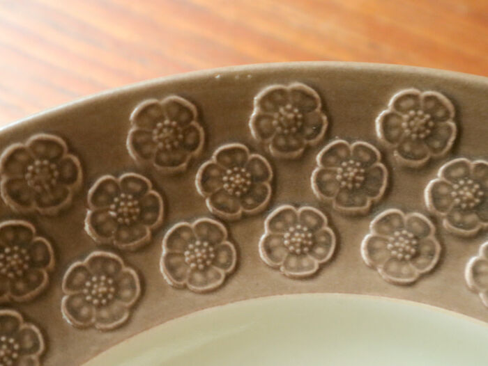 クイストゴー アズール ブラウン スーププレート | Loppehopper