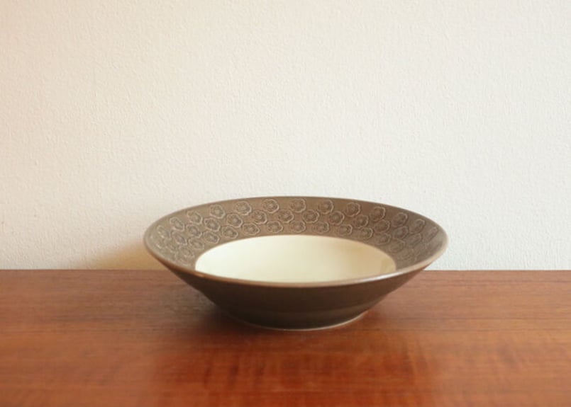 クイストゴー　アズールブラウン スーププレート クイストゴー アズール ブラウン スーププレート | Loppehopper