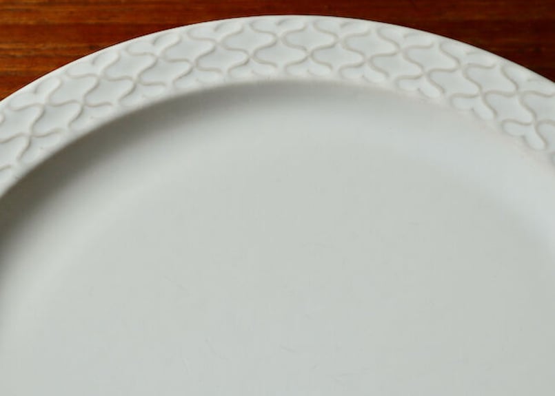 クイストゴー コーディアルパレット（白）ディナープレート①  